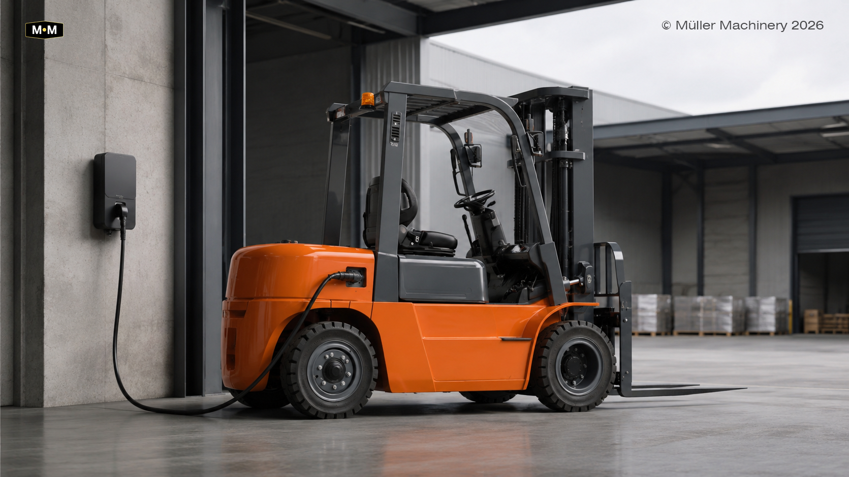 Does a lithium-ion battery make sense if a forklift operates for only a few hours a day?